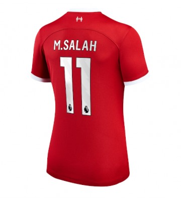 Liverpool Mohamed Salah #11 Hjemmebanetrøje Dame 2023-24 Kort ærmer